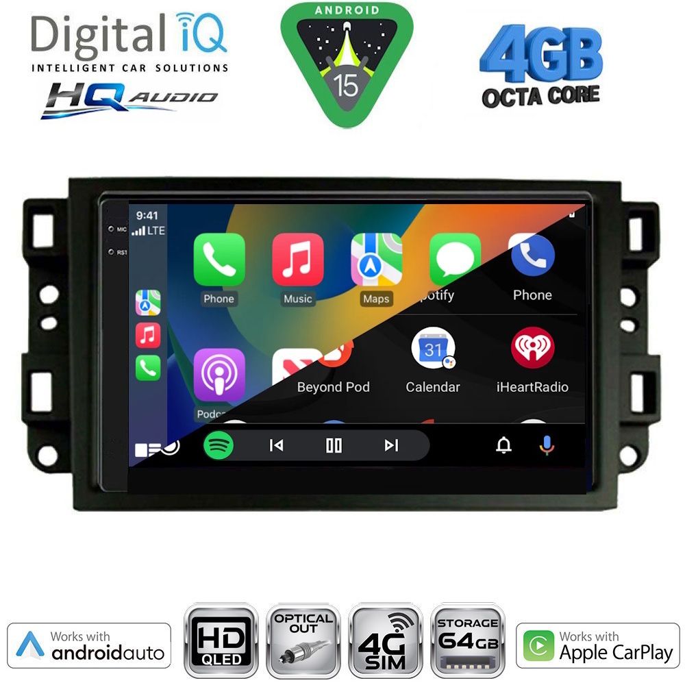 DIGITAL IQ BXK 19070_CPAA (10inc) MULTIMEDIA TABLET for CHEVROLET ALL mod. 2004-2011 DIGITAL IQ BXK 19070_CPAA (10inc) MULTIMEDIA TABLET for CHEVROLET ALL mod. 2004-2011