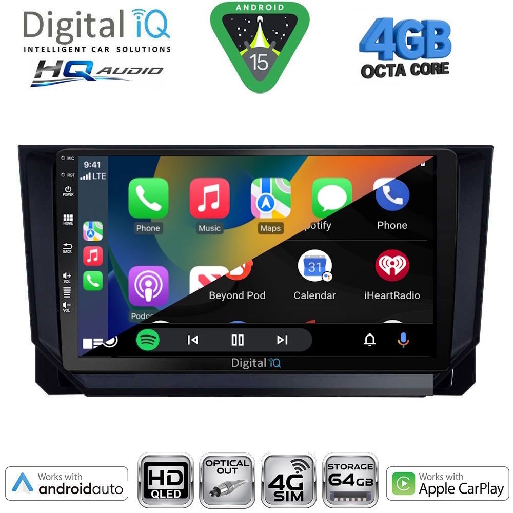 DIGITAL IQ BXK 19391_CPAA (10inc) MULTIMEDIA TABLET for MAZDA CX9 mod. 2006-2015 DIGITAL IQ BXK 19391_CPAA (10inc) MULTIMEDIA TABLET for MAZDA CX9 mod. 2006-2015