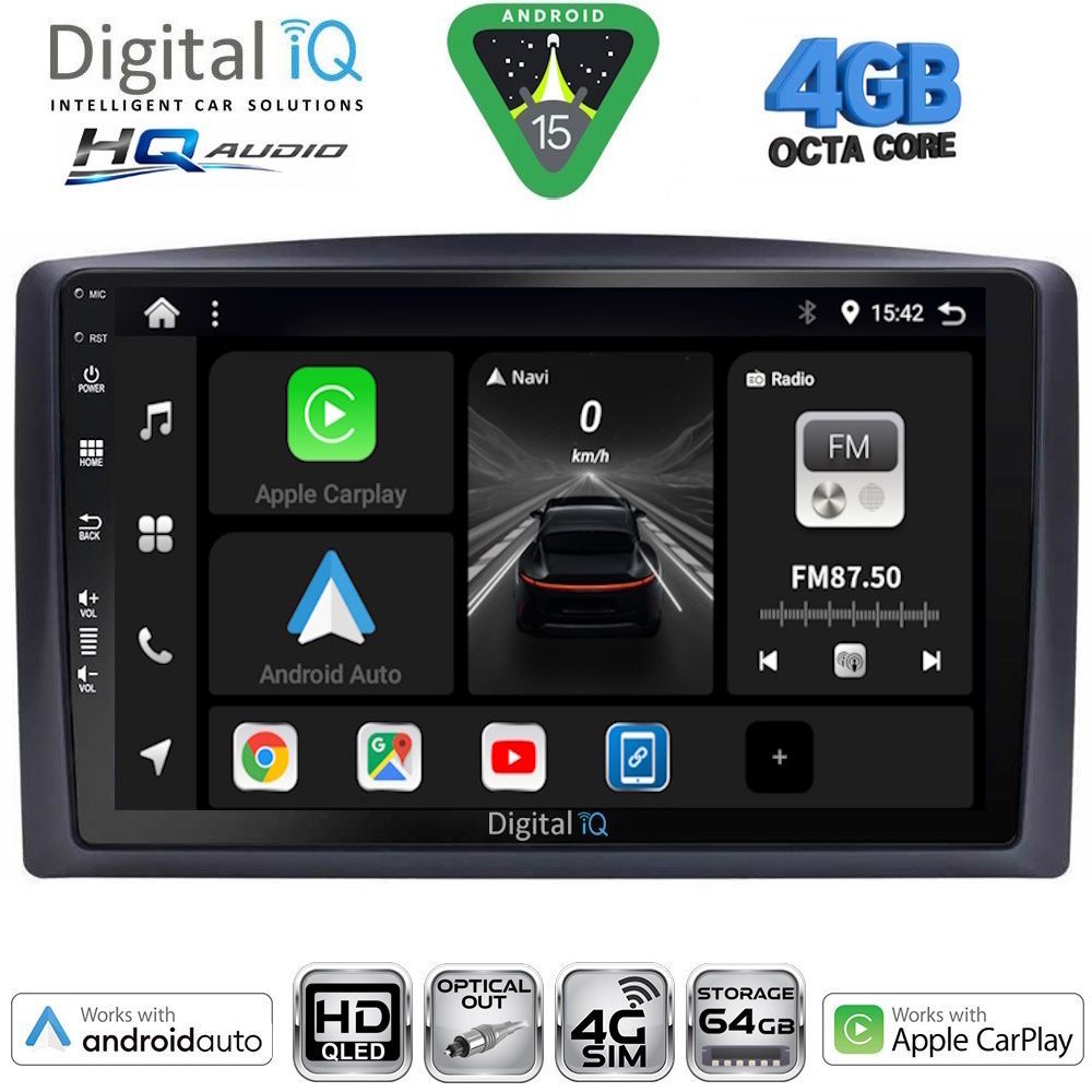 DIGITAL IQ BXK 19421_CPAA (10inc) MULTIMEDIA TABLET for MERCEDES VITO – VIANO (W447) mod. 2015-2022 DIGITAL IQ BXK 19421_CPAA (10inc) MULTIMEDIA TABLET for MERCEDES VITO – VIANO (W447) mod. 2015-2022