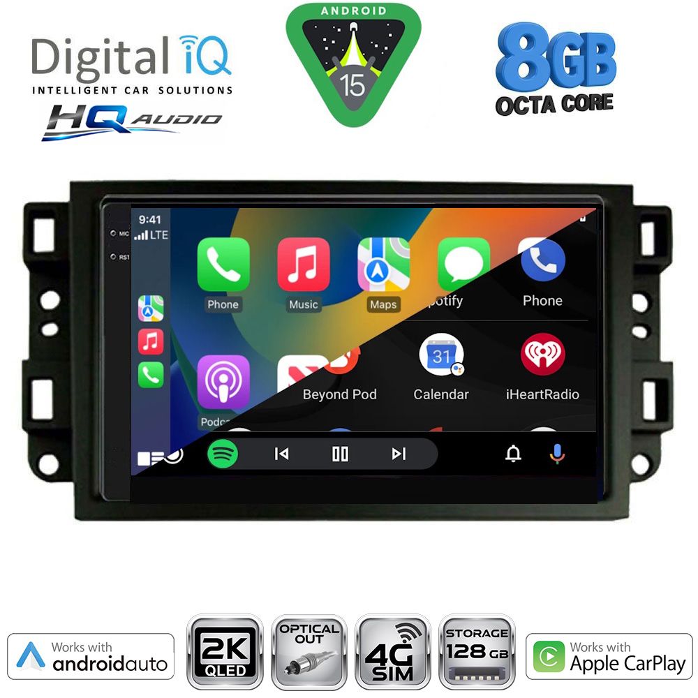 DIGITAL IQ BXK 20070_CPAA (10inc) MULTIMEDIA TABLET for CHEVROLET ALL mod. 2004-2011 DIGITAL IQ BXK 20070_CPAA (10inc) MULTIMEDIA TABLET for CHEVROLET ALL mod. 2004-2011
