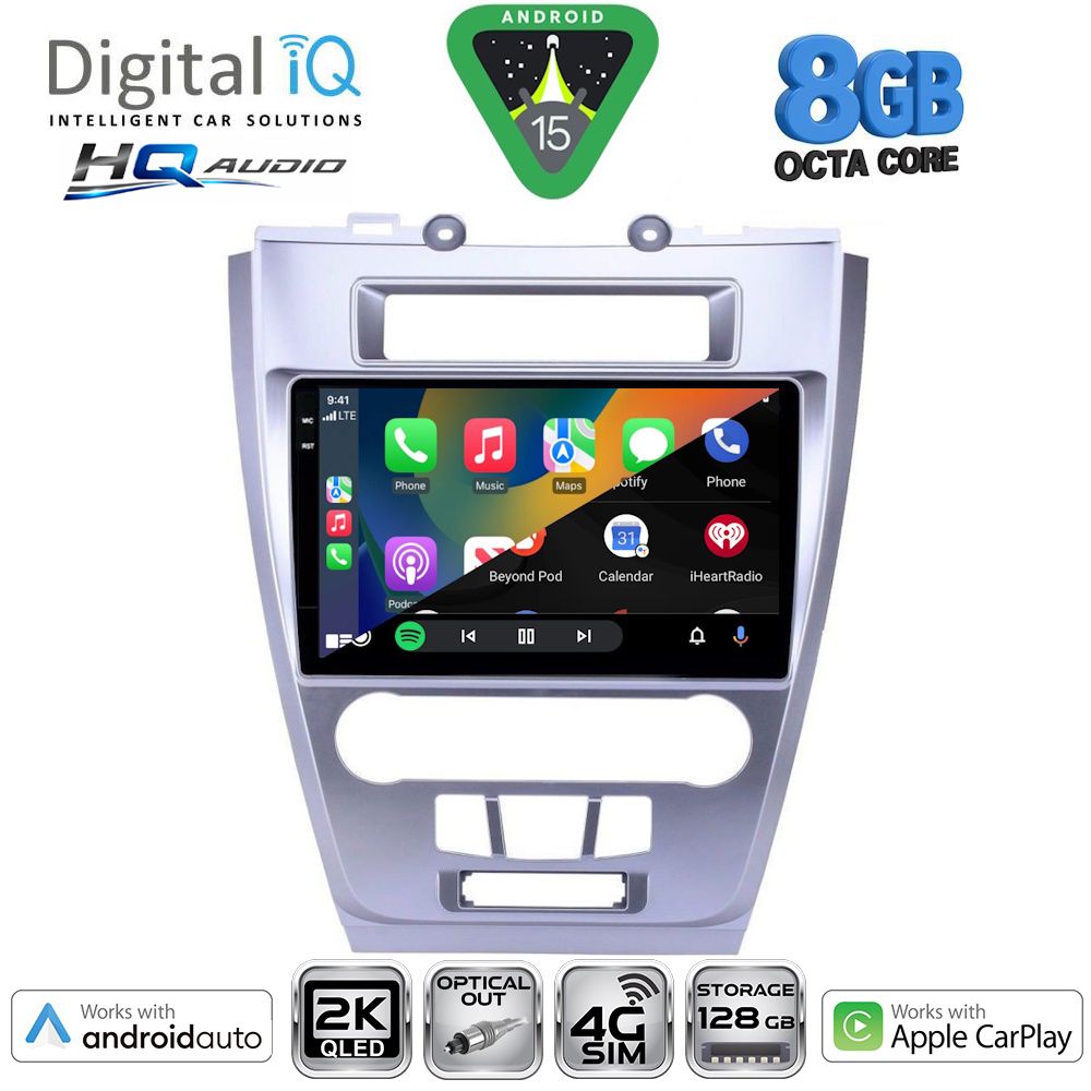 DIGITAL IQ BXK 20159_CPAA (10inc) MULTIMEDIA TABLET for FORD FUSION mod. 2012-2017 DIGITAL IQ BXK 20159_CPAA (10inc) MULTIMEDIA TABLET for FORD FUSION mod. 2012-2017