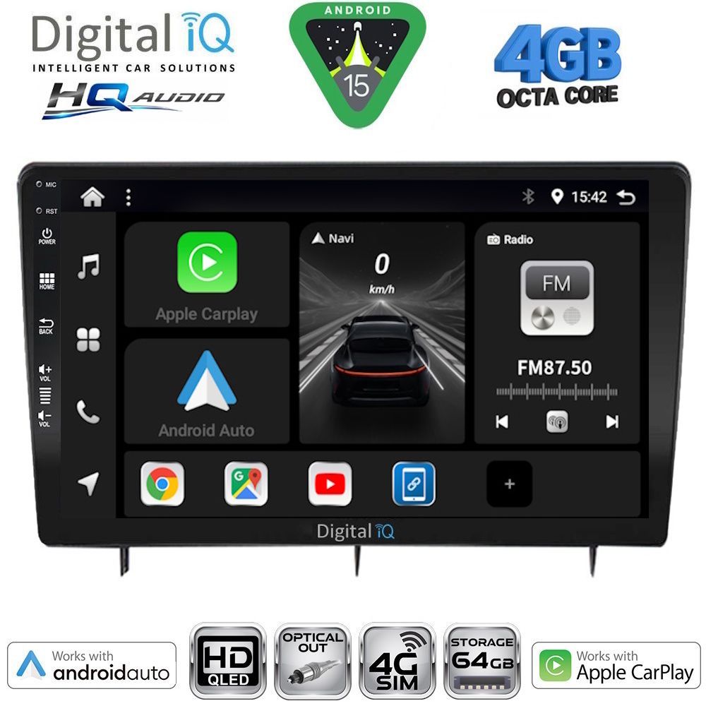 DIGITAL IQ BXK 19192_CPAA (10inc) MULTIMEDIA TABLET for HONDA CIVIC mod. 2022-2026 DIGITAL IQ BXK 19192_CPAA (10inc) MULTIMEDIA TABLET for HONDA CIVIC mod. 2022-2026