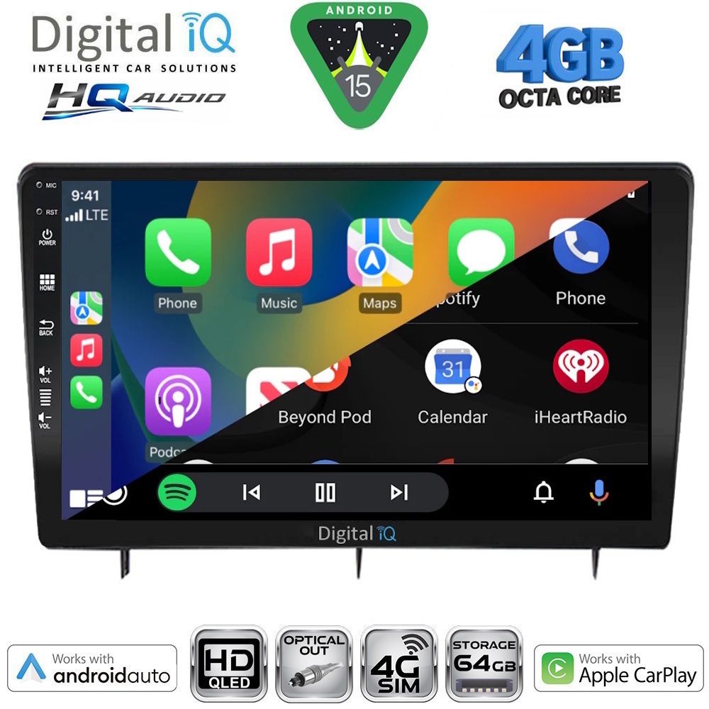DIGITAL IQ BXK 19192_CPAA (10inc) MULTIMEDIA TABLET for HONDA CIVIC mod. 2022-2026 DIGITAL IQ BXK 19192_CPAA (10inc) MULTIMEDIA TABLET for HONDA CIVIC mod. 2022-2026
