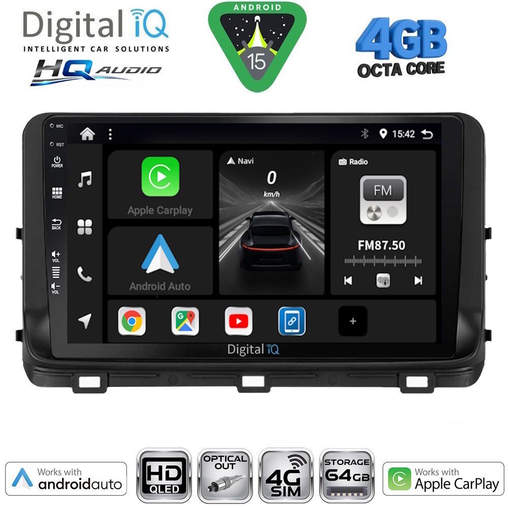 DIGITAL IQ BXK 19303_CPAA (10inc) MULTIMEDIA TABLET for KIA CEED - XCEED mod. 2018-2022 DIGITAL IQ BXK 19303_CPAA (10inc) MULTIMEDIA TABLET for KIA CEED - XCEED mod. 2018-2022