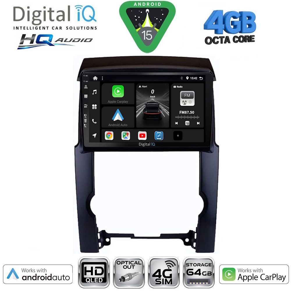DIGITAL IQ BXK 19318_CPAA (10inc) MULTIMEDIA TABLET for KIA SORENTO mod. 2009-2014 DIGITAL IQ BXK 19318_CPAA (10inc) MULTIMEDIA TABLET for KIA SORENTO mod. 2009-2014