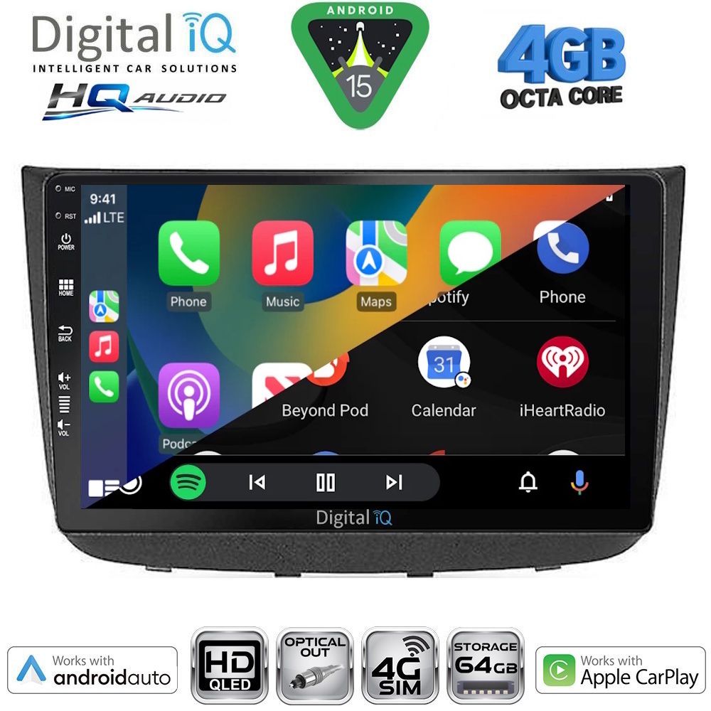 DIGITAL IQ BXK 19420_CPAA (10inc) MULTIMEDIA TABLET for MERCEDES VITO - VIANO (W639) mod. 2003-2007 DIGITAL IQ BXK 19420_CPAA (10inc) MULTIMEDIA TABLET for MERCEDES VITO - VIANO (W639) mod. 2003-2007