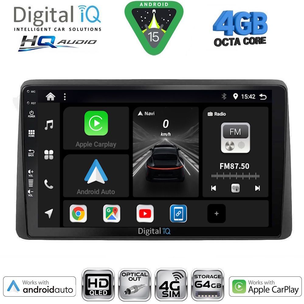 DIGITAL IQ BXK 19450_CPAA (10inc) MULTIMEDIA TABLET for NISSAN NAVARA D22 mod. 1998-2004 DIGITAL IQ BXK 19450_CPAA (10inc) MULTIMEDIA TABLET for NISSAN NAVARA D22 mod. 1998-2004