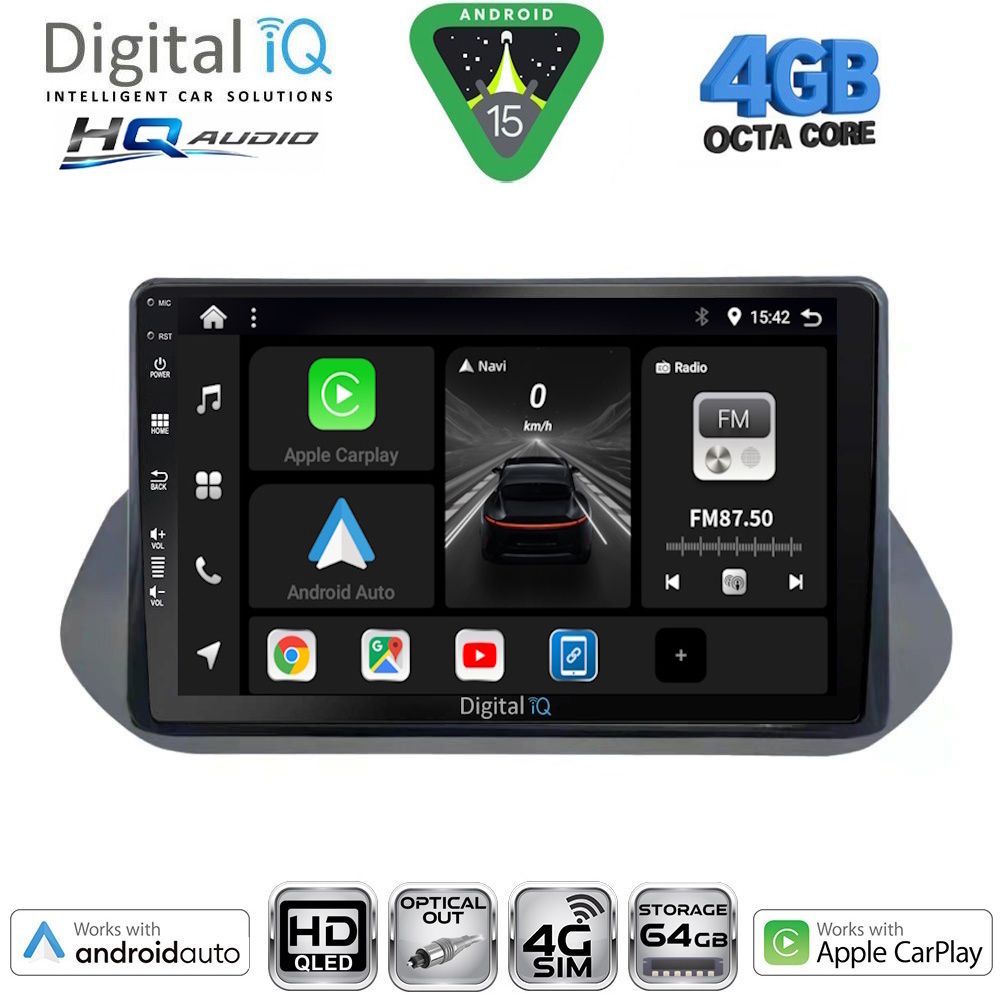DIGITAL IQ BXK 19469_CPAA (10inc) MULTIMEDIA TABLET for NISSAN QASHQAI mod. 2021-2024 DIGITAL IQ BXK 19469_CPAA (10inc) MULTIMEDIA TABLET for NISSAN QASHQAI mod. 2021-2024