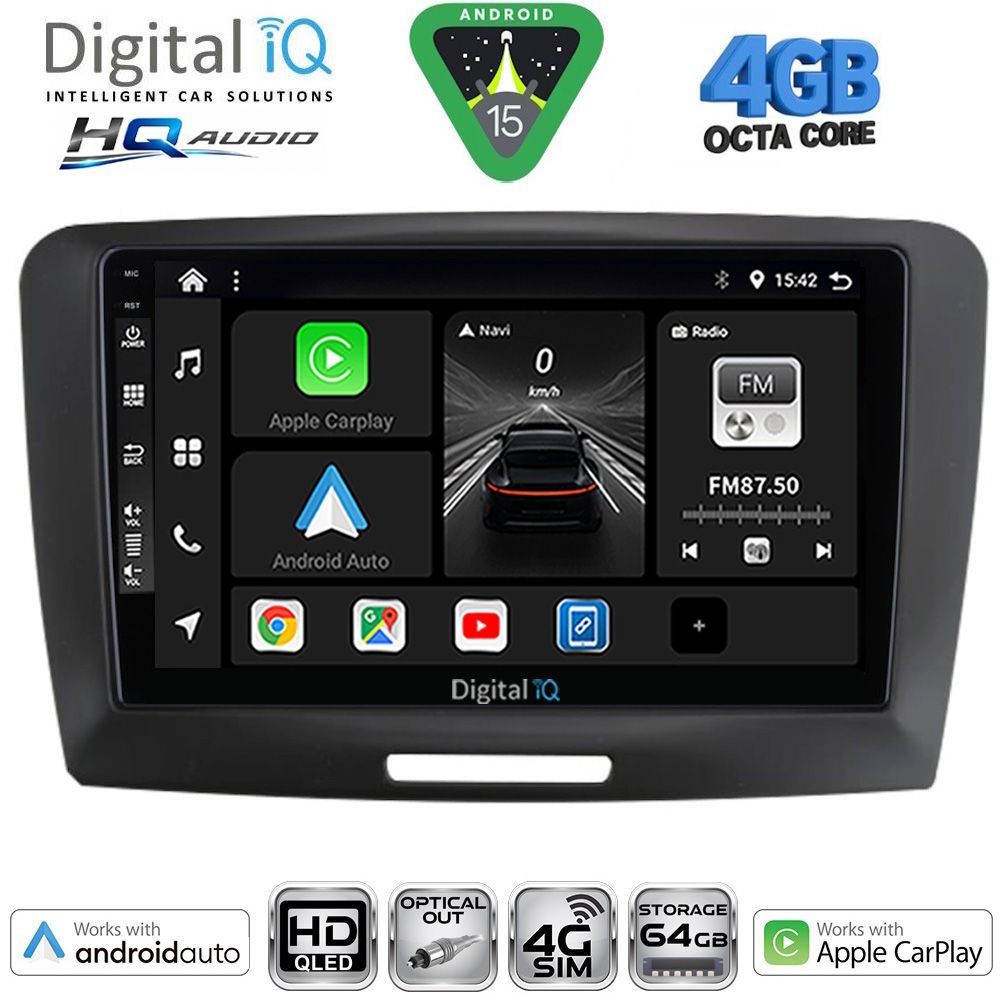 DIGITAL IQ BXK 19604A_CPAA (9inc) MULTIMEDIA TABLET for SKODA SUPERB mod. 2008-2015 DIGITAL IQ BXK 19604A_CPAA (9inc) MULTIMEDIA TABLET for SKODA SUPERB mod. 2008-2015