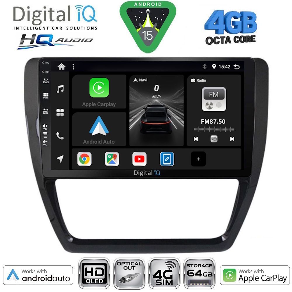 DIGITAL IQ BXK 19741_CPAA (10inc) MULTIMEDIA TABLET for VW JETTA mod. 2010-2016 DIGITAL IQ BXK 19741_CPAA (10inc) MULTIMEDIA TABLET for VW JETTA mod. 2010-2016