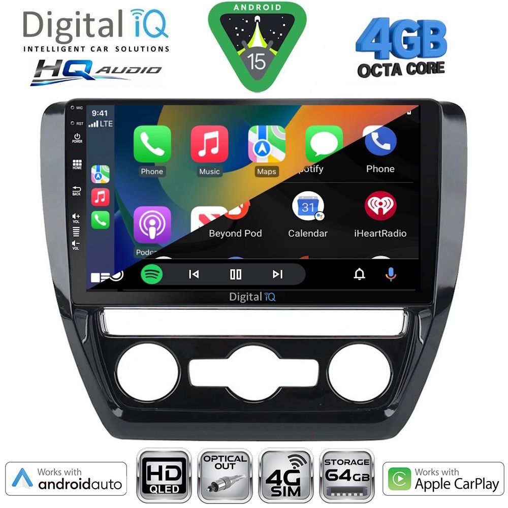 DIGITAL IQ BXK 19741_CPAA (10inc) MULTIMEDIA TABLET for VW JETTA mod. 2010-2016 DIGITAL IQ BXK 19741_CPAA (10inc) MULTIMEDIA TABLET for VW JETTA mod. 2010-2016