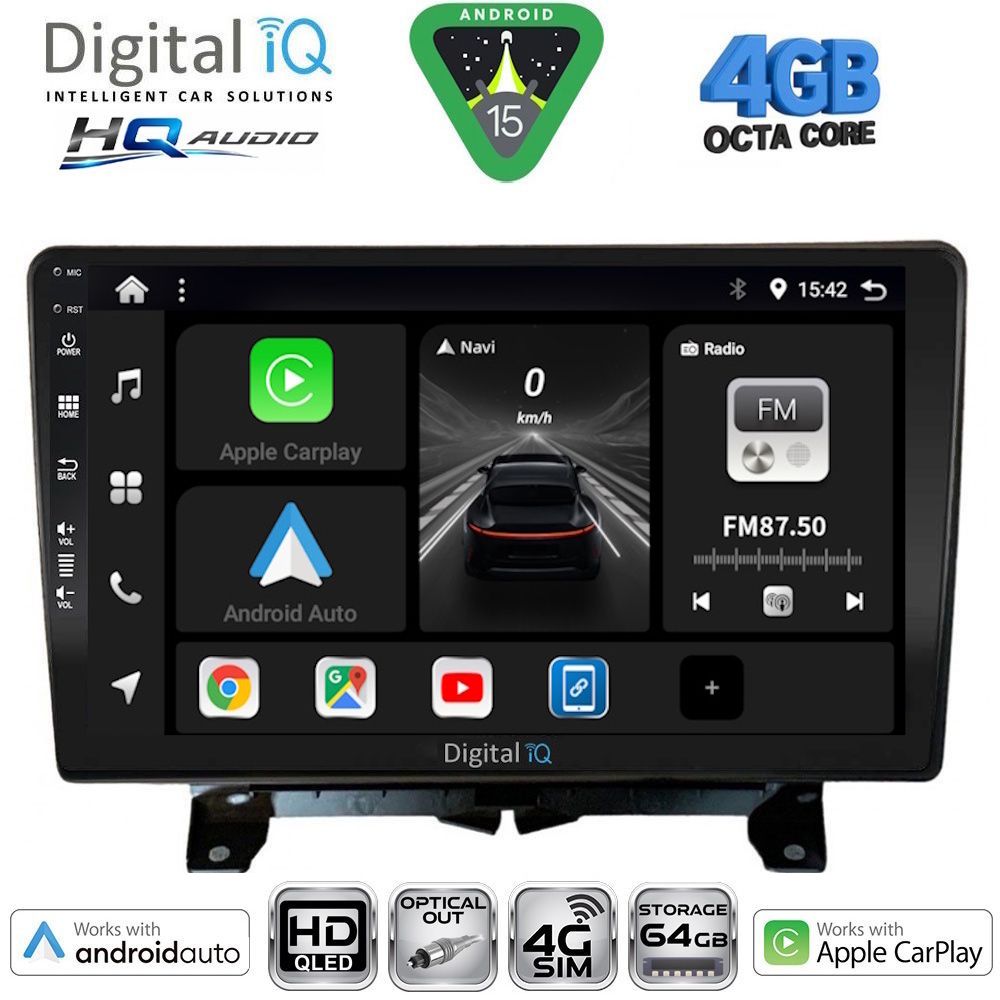 DIGITAL IQ BXK 19332_CPAA (9inc) MULTIMEDIA TABLET for LAND ROVER DISCOVERY 3 - RANGE ROVER SPORT mod. 2004-2009 DIGITAL IQ BXK 19332_CPAA (9inc) MULTIMEDIA TABLET for LAND ROVER DISCOVERY 3 - RANGE ROVER SPORT mod. 2004-2009