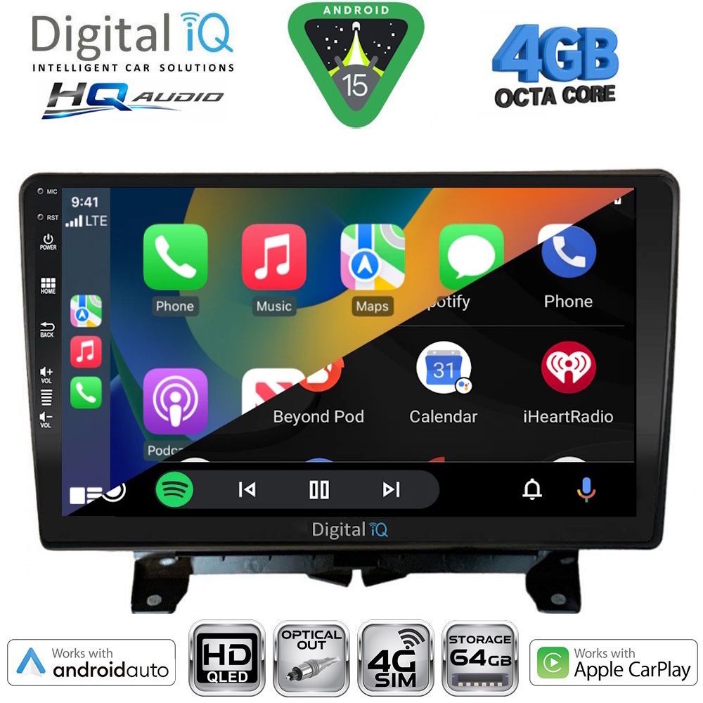 DIGITAL IQ BXK 19332_CPAA (9inc) MULTIMEDIA TABLET for LAND ROVER DISCOVERY 3 - RANGE ROVER SPORT mod. 2004-2009 DIGITAL IQ BXK 19332_CPAA (9inc) MULTIMEDIA TABLET for LAND ROVER DISCOVERY 3 - RANGE ROVER SPORT mod. 2004-2009