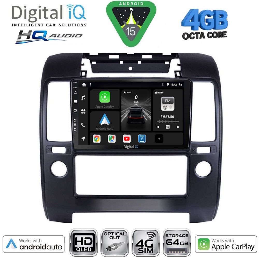 DIGITAL IQ BXK 19454_CPAA A/C (9inc) MULTIMEDIA TABLET for NISSAN NAVARA D40 mod. 2006-2011 με A/C DIGITAL IQ BXK 19454_CPAA A/C (9inc) MULTIMEDIA TABLET for NISSAN NAVARA D40 mod. 2006-2011 με A/C