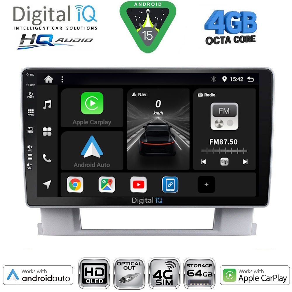 DIGITAL IQ BXK 19482_CPAA (9inc) MULTIMEDIA TABLET for OPEL ASTRA J mod.2010-2016 DIGITAL IQ BXK 19482_CPAA (9inc) MULTIMEDIA TABLET for OPEL ASTRA J mod.2010-2016