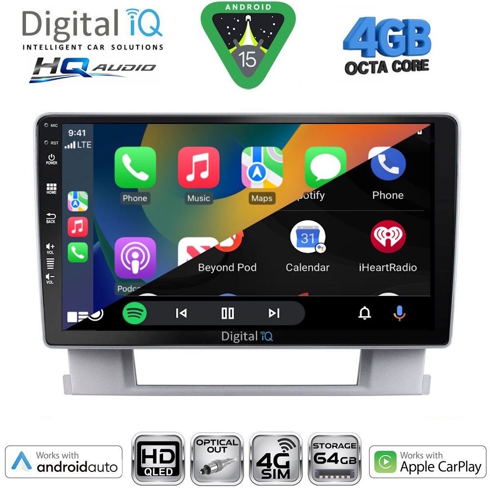 DIGITAL IQ BXK 19482_CPAA (9inc) MULTIMEDIA TABLET for OPEL ASTRA J mod.2010-2016 DIGITAL IQ BXK 19482_CPAA (9inc) MULTIMEDIA TABLET for OPEL ASTRA J mod.2010-2016