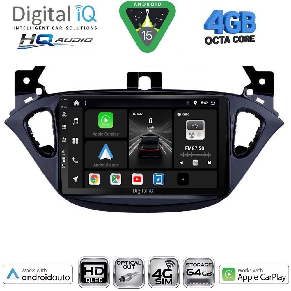 DIGITAL IQ BXK 19486_CPAA (9inc) MULTIMEDIA TABLET for OPEL ADAM - CORSA E mod. 2014-2019 DIGITAL IQ BXK 19486_CPAA (9inc) MULTIMEDIA TABLET for OPEL ADAM - CORSA E mod. 2014-2019