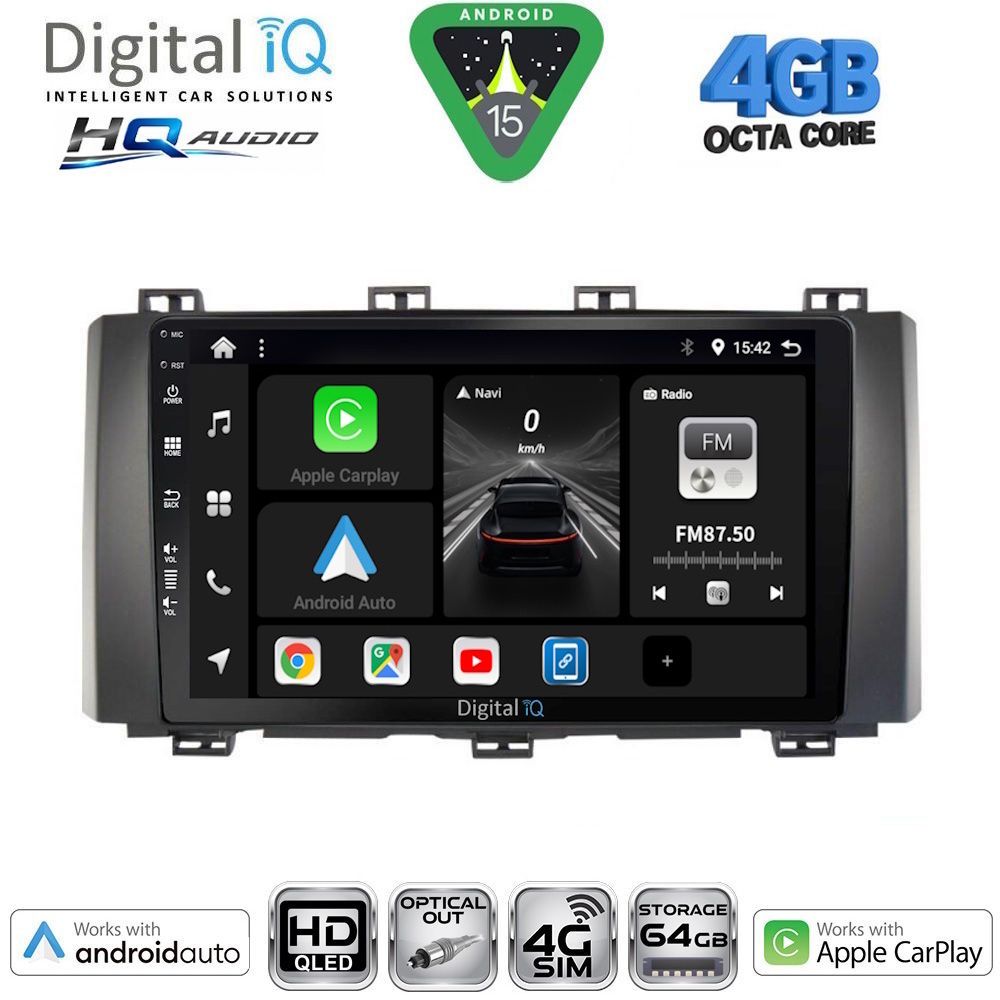 DIGITAL IQ BXK 19568_CPAA (9inc) MULTIMEDIA TABLET for SEAT ATECA mod. 2017-2026 DIGITAL IQ BXK 19568_CPAA (9inc) MULTIMEDIA TABLET for SEAT ATECA mod. 2017-2026