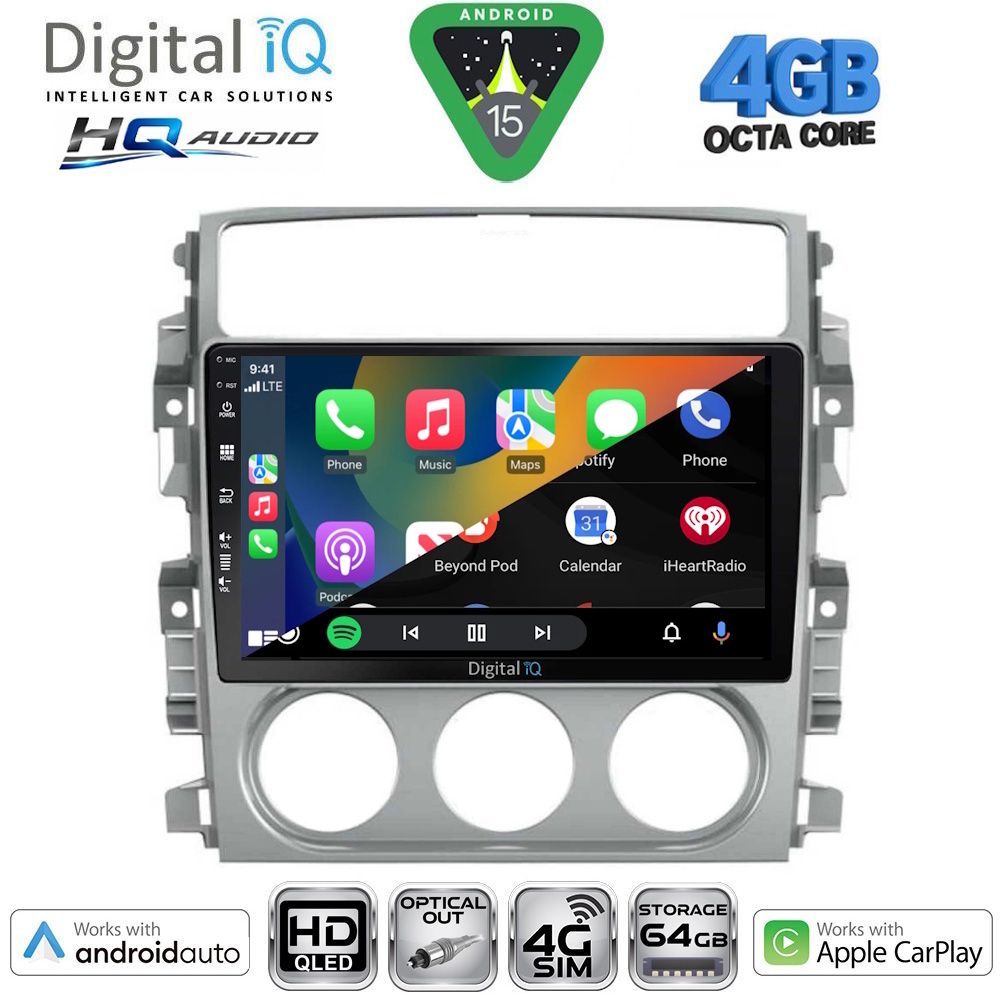 DIGITAL IQ BXK 19681_CPAA (9inc) MULTIMEDIA TABLET for SUZUKI LIANA mod. 2001-2007 DIGITAL IQ BXK 19681_CPAA (9inc) MULTIMEDIA TABLET for SUZUKI LIANA mod. 2001-2007