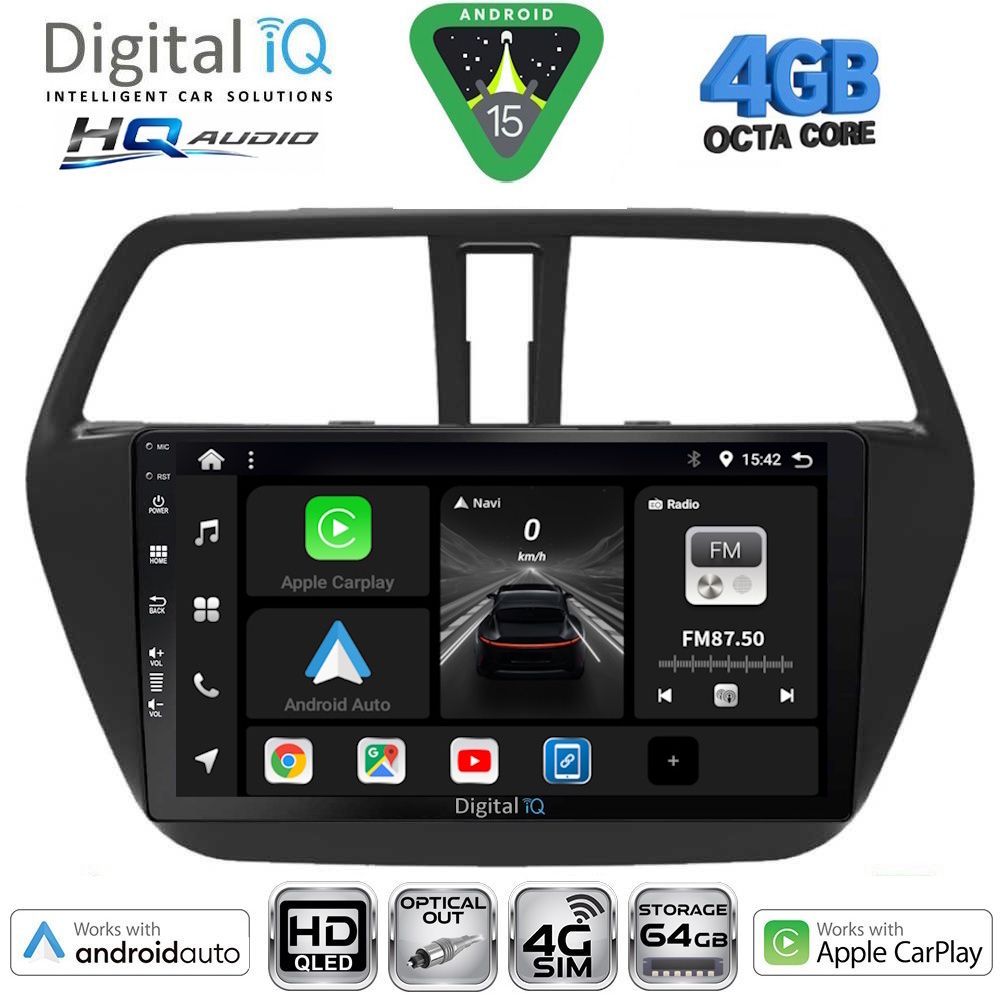 DIGITAL IQ BXK 19689_CPAA (9inc) MULTIMEDIA TABLET for SUZUKI SX4 S-CROSS mod. 2014-2021 DIGITAL IQ BXK 19689_CPAA (9inc) MULTIMEDIA TABLET for SUZUKI SX4 S-CROSS mod. 2014-2021