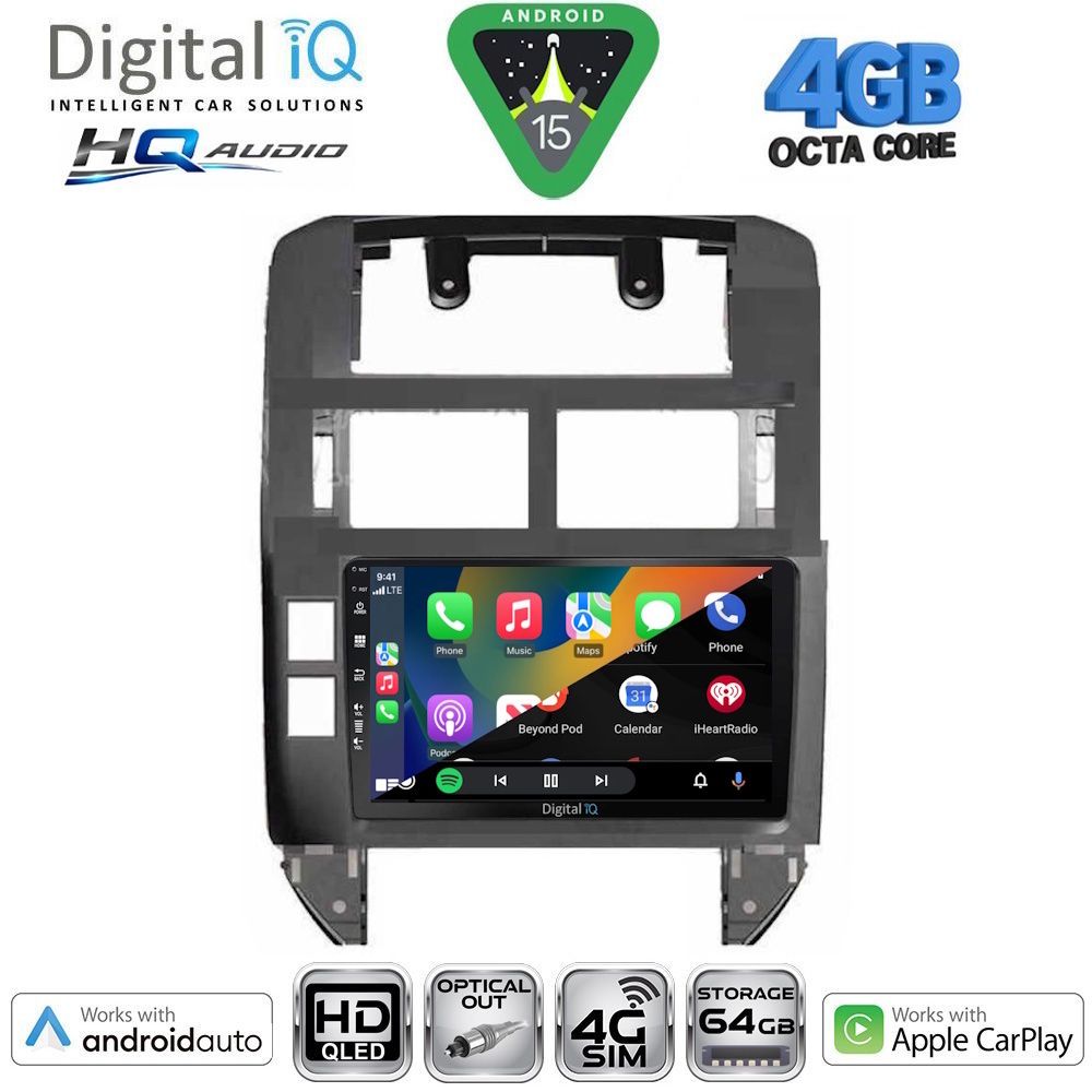 DIGITAL IQ BXK 19755_CPAA (9inc) MULTIMEDIA TABLET for VW POLO mod. 2002-2009 DIGITAL IQ BXK 19755_CPAA (9inc) MULTIMEDIA TABLET for VW POLO mod. 2002-2009