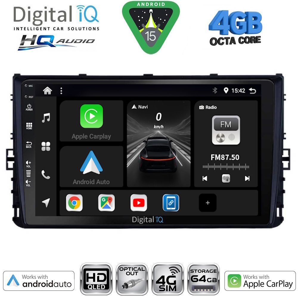 DIGITAL IQ BXK 19758_CPAA (9inc) MULTIMEDIA TABLET for VW POLO – TROC – TCROSS - TAIGO mod. 2017-2026 DIGITAL IQ BXK 19758_CPAA (9inc) MULTIMEDIA TABLET for VW POLO – TROC – TCROSS - TAIGO mod. 2017-2026