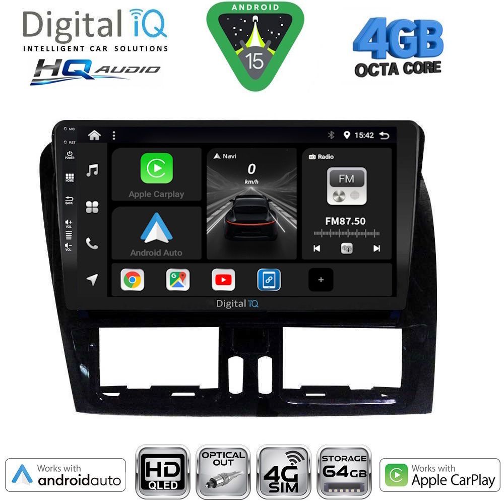 DIGITAL IQ BXK 19787_CPAA (9inc) MULTIMEDIA TABLET for VOLVO XC60 mod. 2009-2017 DIGITAL IQ BXK 19787_CPAA (9inc) MULTIMEDIA TABLET for VOLVO XC60 mod. 2009-2017