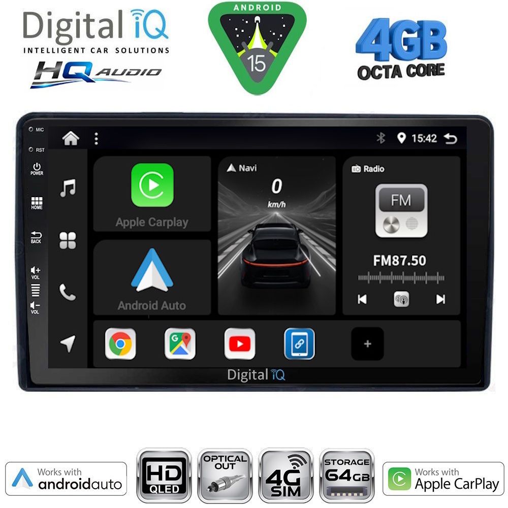 DIGITAL IQ BXK 19081_CPAA (9inc) MULTIMEDIA TABLET for CITROEN – PEUGEOT mod. 2008-2018 DIGITAL IQ BXK 19081_CPAA (9inc) MULTIMEDIA TABLET for CITROEN – PEUGEOT mod. 2008-2018