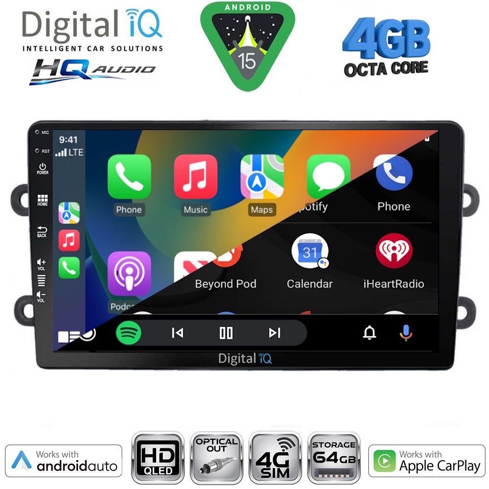 DIGITAL IQ BXK 19102_CPAA (9inc) MULTIMEDIA TABLET for DACIA DUSTER mod. 2012-2019 DIGITAL IQ BXK 19102_CPAA (9inc) MULTIMEDIA TABLET for DACIA DUSTER mod. 2012-2019