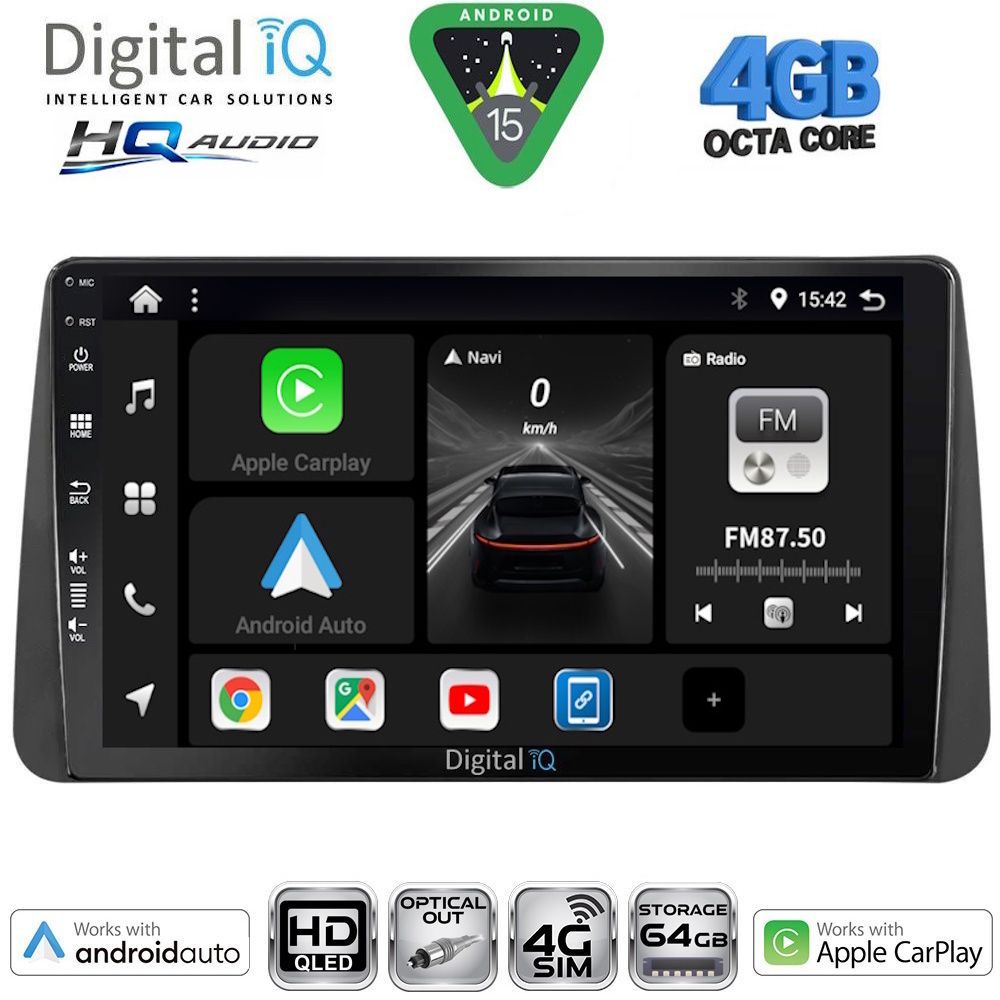 DIGITAL IQ BXK 19149_CPAA DASH (9inc) MULTIMEDIA TABLET for FIAT TIPO mod. 2018-2023 DIGITAL IQ BXK 19149_CPAA DASH (9inc) MULTIMEDIA TABLET for FIAT TIPO mod. 2018-2023