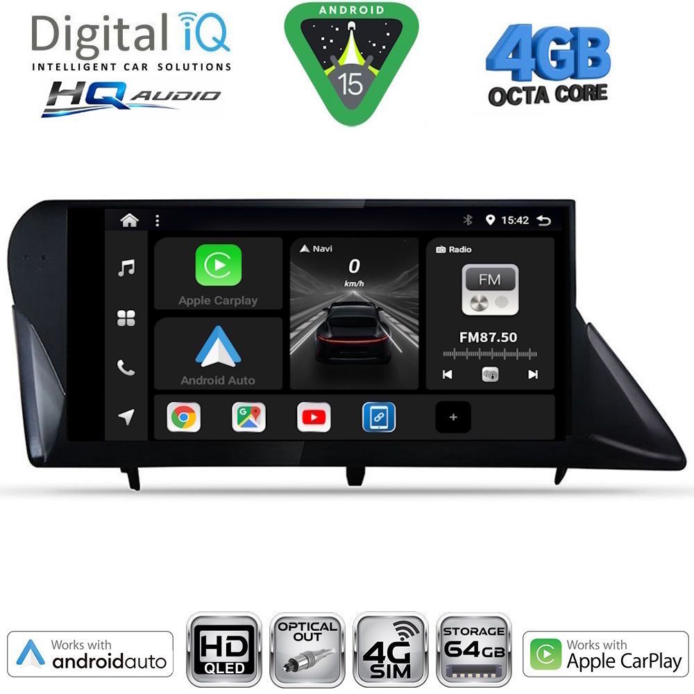 DIGITAL IQ BXK 19346_CPAA (9inc) MULTIMEDIA TABLET for LEXUS RX mod. 2009-2014 DIGITAL IQ BXK 19346_CPAA (9inc) MULTIMEDIA TABLET for LEXUS RX mod. 2009-2014