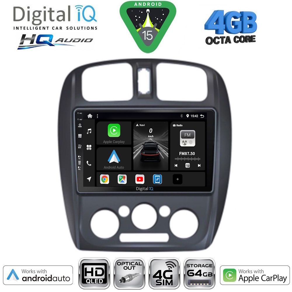 DIGITAL IQ BXK 19363_CPAA (9inc) MULTIMEDIA TABLET for MAZDA 323 mod. 1998-2004 DIGITAL IQ BXK 19363_CPAA (9inc) MULTIMEDIA TABLET for MAZDA 323 mod. 1998-2004