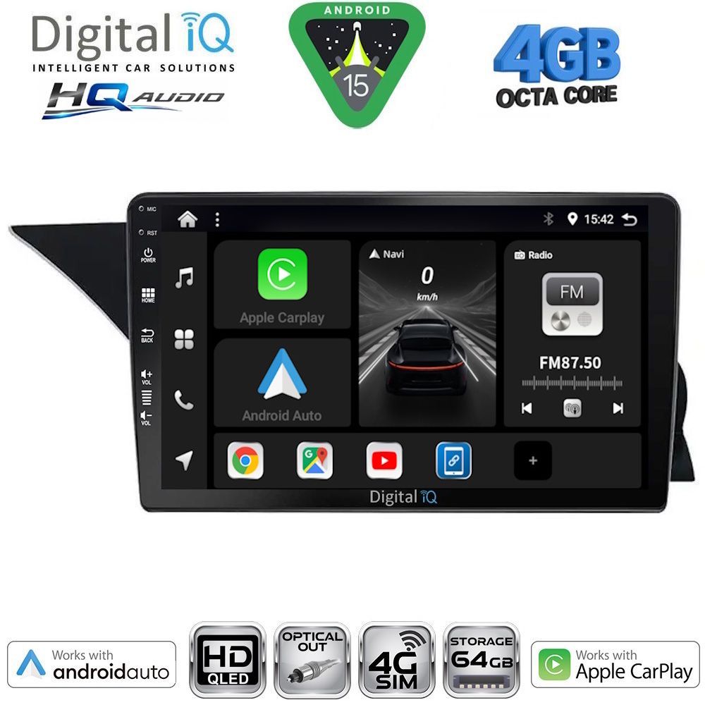 DIGITAL IQ BXK 19412_CPAA (NTG 4.5) (9inc) MULTIMEDIA TABLET for MERCEDES GLK (X204) mod. 2013-2017 DIGITAL IQ BXK 19412_CPAA (NTG 4.5) (9inc) MULTIMEDIA TABLET for MERCEDES GLK (X204) mod. 2013-2017
