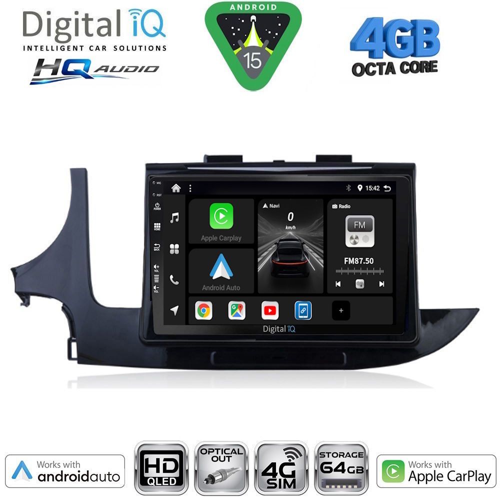 DIGITAL IQ BXK 19497_CPAA (9inc) MULTIMEDIA TABLET for OPEL MOKKA mod. 2016-2021 DIGITAL IQ BXK 19497_CPAA (9inc) MULTIMEDIA TABLET for OPEL MOKKA mod. 2016-2021