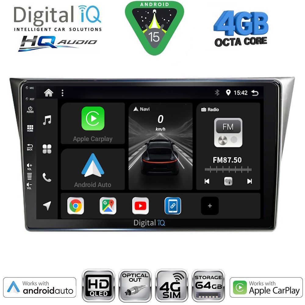 DIGITAL IQ BXK 19659_CPAA (9inc) MULTIMEDIA TABLET for SUBARU IMPREZA mod. 2002-2008 DIGITAL IQ BXK 19659_CPAA (9inc) MULTIMEDIA TABLET for SUBARU IMPREZA mod. 2002-2008