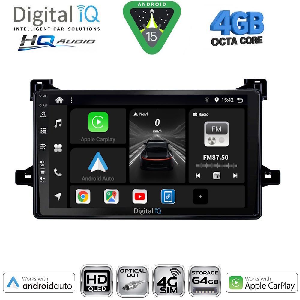 DIGITAL IQ BXK 19727_CPAA (9inc) MULTIMEDIA TABLET for TOYOTA PRIUS mod. 2016-2020 DIGITAL IQ BXK 19727_CPAA (9inc) MULTIMEDIA TABLET for TOYOTA PRIUS mod. 2016-2020