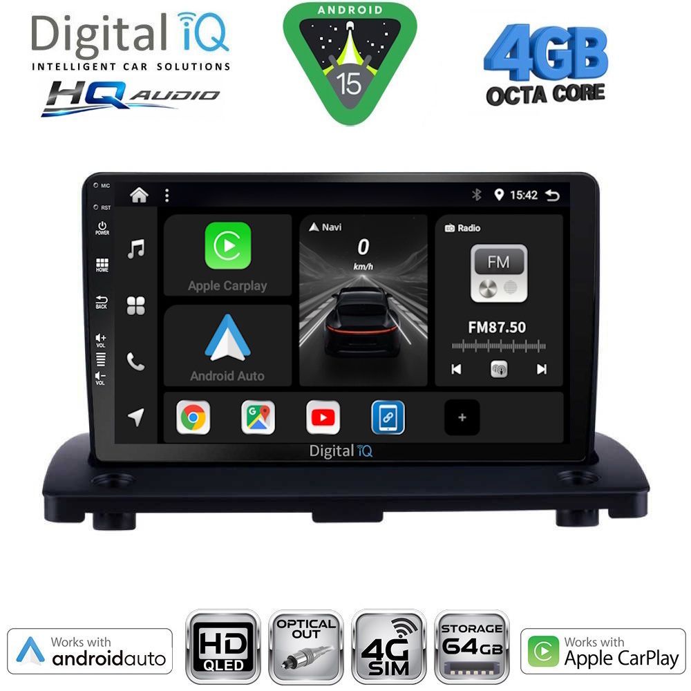 DIGITAL IQ BXK 19789_CPAA (9inc) MULTIMEDIA TABLET for VOLVO XC90 mod. 2002-2014 DIGITAL IQ BXK 19789_CPAA (9inc) MULTIMEDIA TABLET for VOLVO XC90 mod. 2002-2014