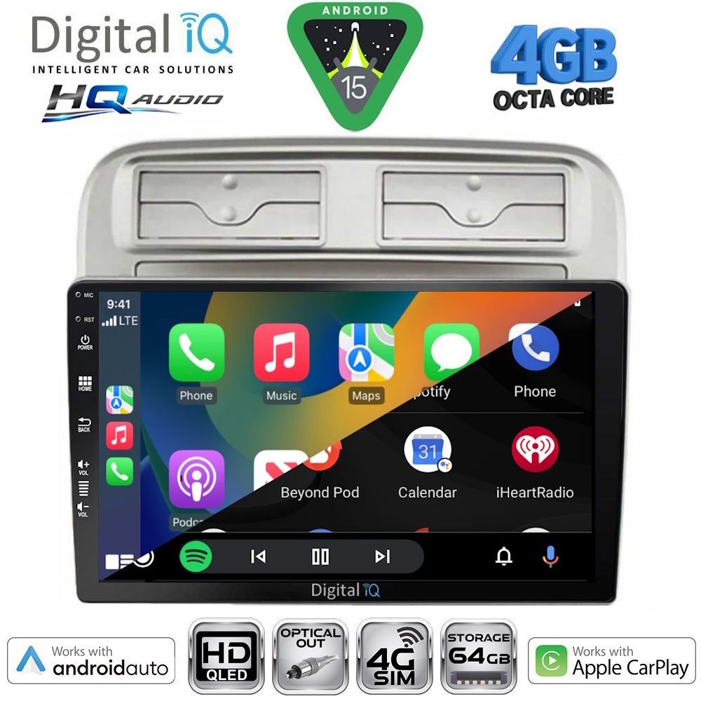 DIGITAL IQ BXK 19128_CPAA (9inc) MULTIMEDIA TABLET for FIAT GRANDE PUNTO mod. 2005-2012 DIGITAL IQ BXK 19128_CPAA (9inc) MULTIMEDIA TABLET for FIAT GRANDE PUNTO mod. 2005-2012