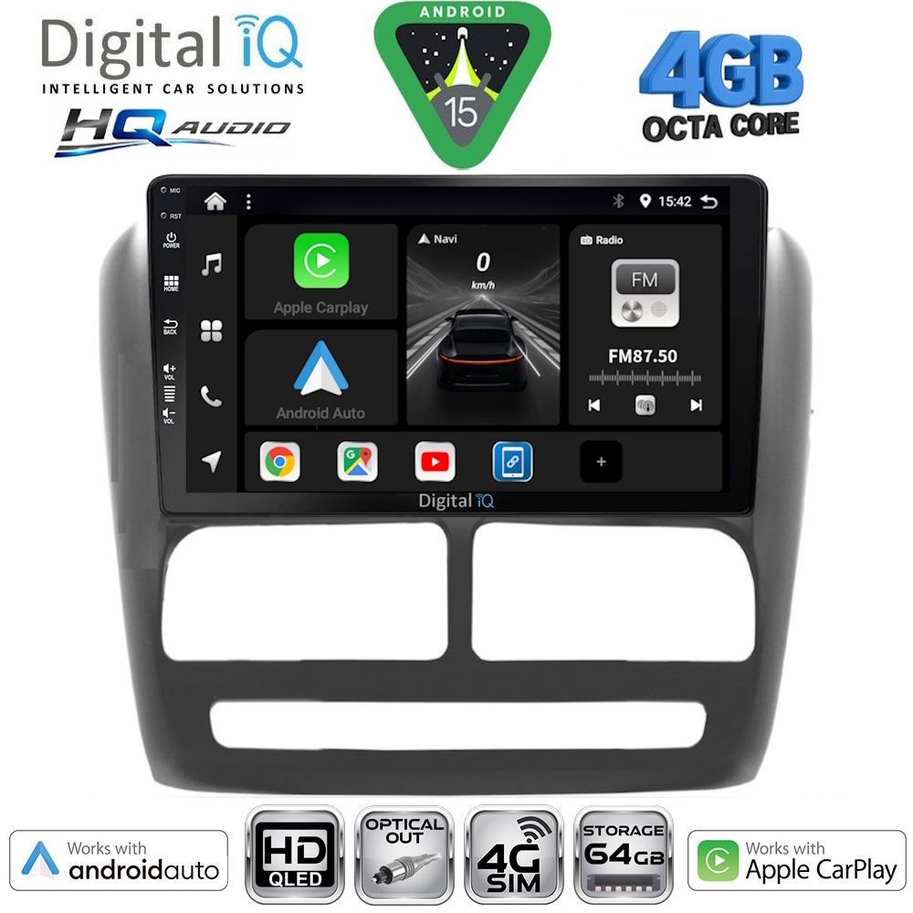 DIGITAL IQ BXK 19137_CPAA (9inc) MULTIMEDIA TABLET for FIAT DOBLO mod. 2010-2015 DIGITAL IQ BXK 19137_CPAA (9inc) MULTIMEDIA TABLET for FIAT DOBLO mod. 2010-2015