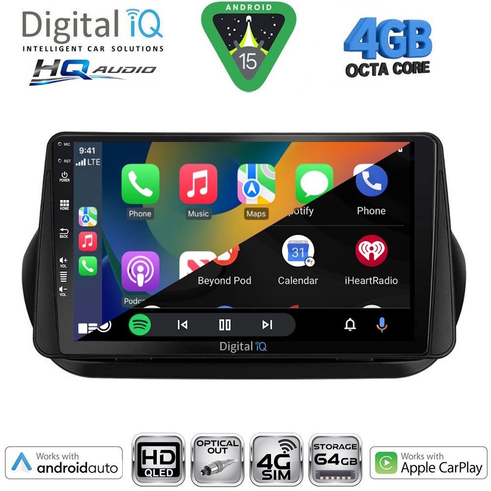 DIGITAL IQ BXK 19142_CPAA (9inc) MULTIMEDIA TABLET for CITROEN – FIAT – PEUGEOT mod. 2008-2018 DIGITAL IQ BXK 19142_CPAA (9inc) MULTIMEDIA TABLET for CITROEN – FIAT – PEUGEOT mod. 2008-2018