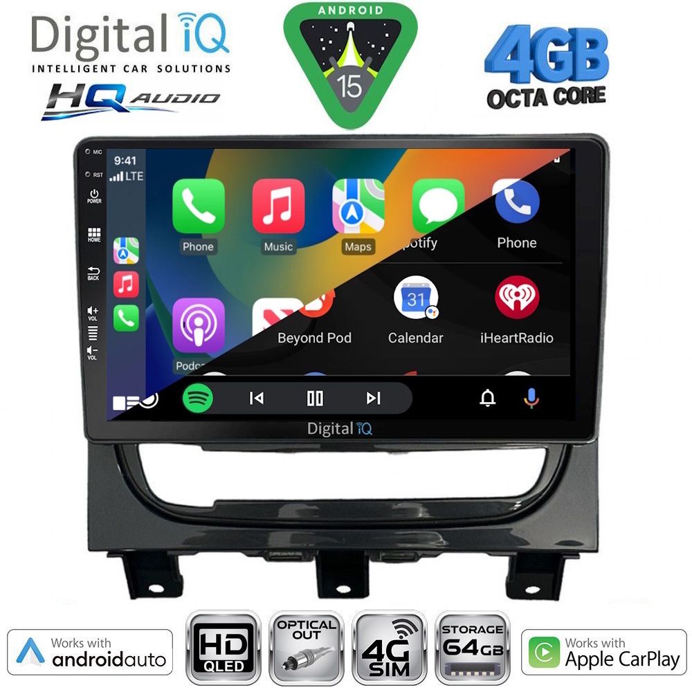 DIGITAL IQ BXK 19146_CPAA (9inc) MULTIMEDIA TABLET for FIAT STRADA mod. 2012-2020 DIGITAL IQ BXK 19146_CPAA (9inc) MULTIMEDIA TABLET for FIAT STRADA mod. 2012-2020