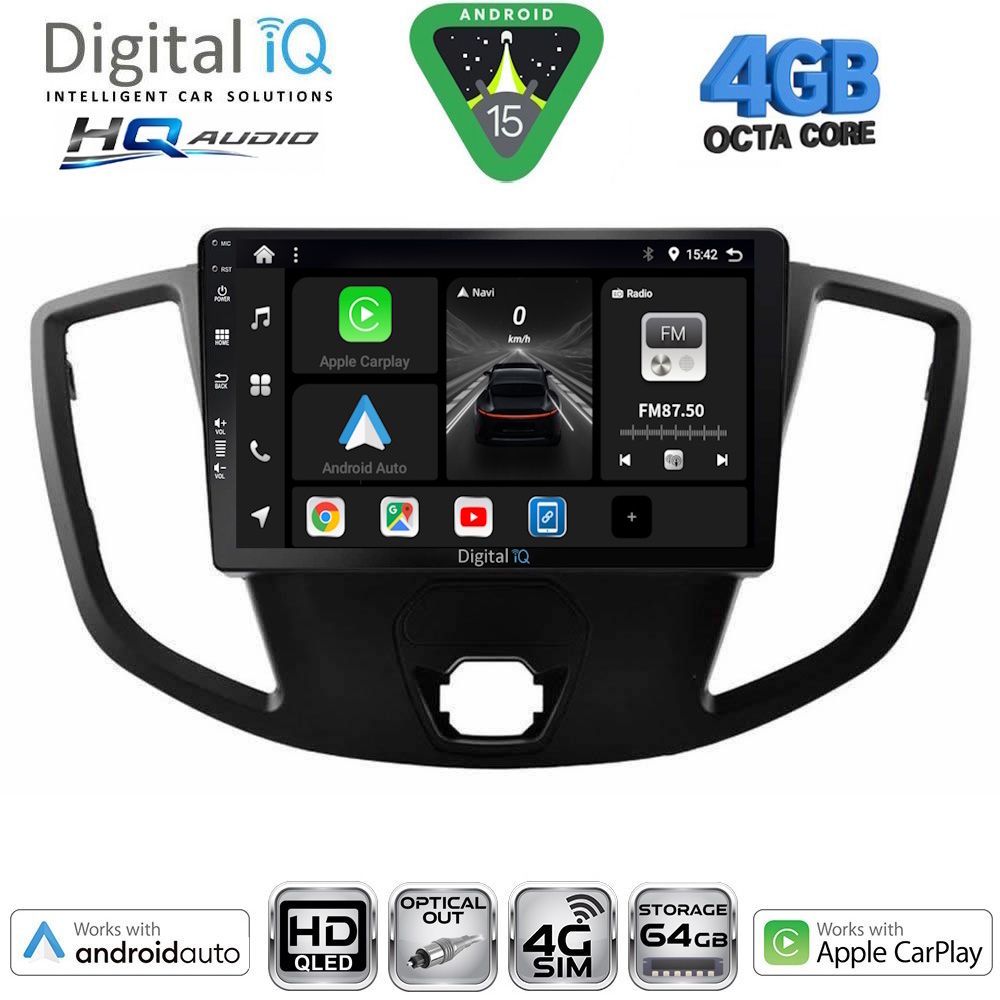 DIGITAL IQ BXK 19179_CPAA (9inc) MULTIMEDIA TABLET for FORD TRANSIT mod. 2014-2020 DIGITAL IQ BXK 19179_CPAA (9inc) MULTIMEDIA TABLET for FORD TRANSIT mod. 2014-2020