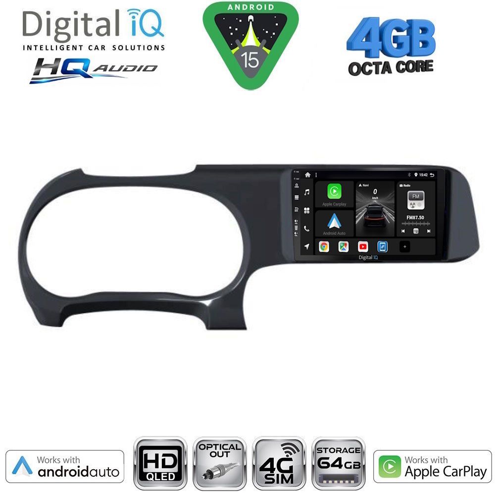 DIGITAL IQ BXK 19225_CPAA (9inc) MULTIMEDIA TABLET for HYUNDAI i10 mod. 2020-2026 DIGITAL IQ BXK 19225_CPAA (9inc) MULTIMEDIA TABLET for HYUNDAI i10 mod. 2020-2026