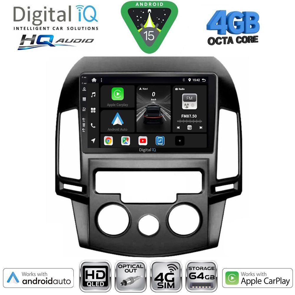 DIGITAL IQ BXK 19231_CPAA A/C (9inc) MULTIMEDIA TABLET for HYUNDAI i30 mod. 2007-2012 DIGITAL IQ BXK 19231_CPAA A/C (9inc) MULTIMEDIA TABLET for HYUNDAI i30 mod. 2007-2012