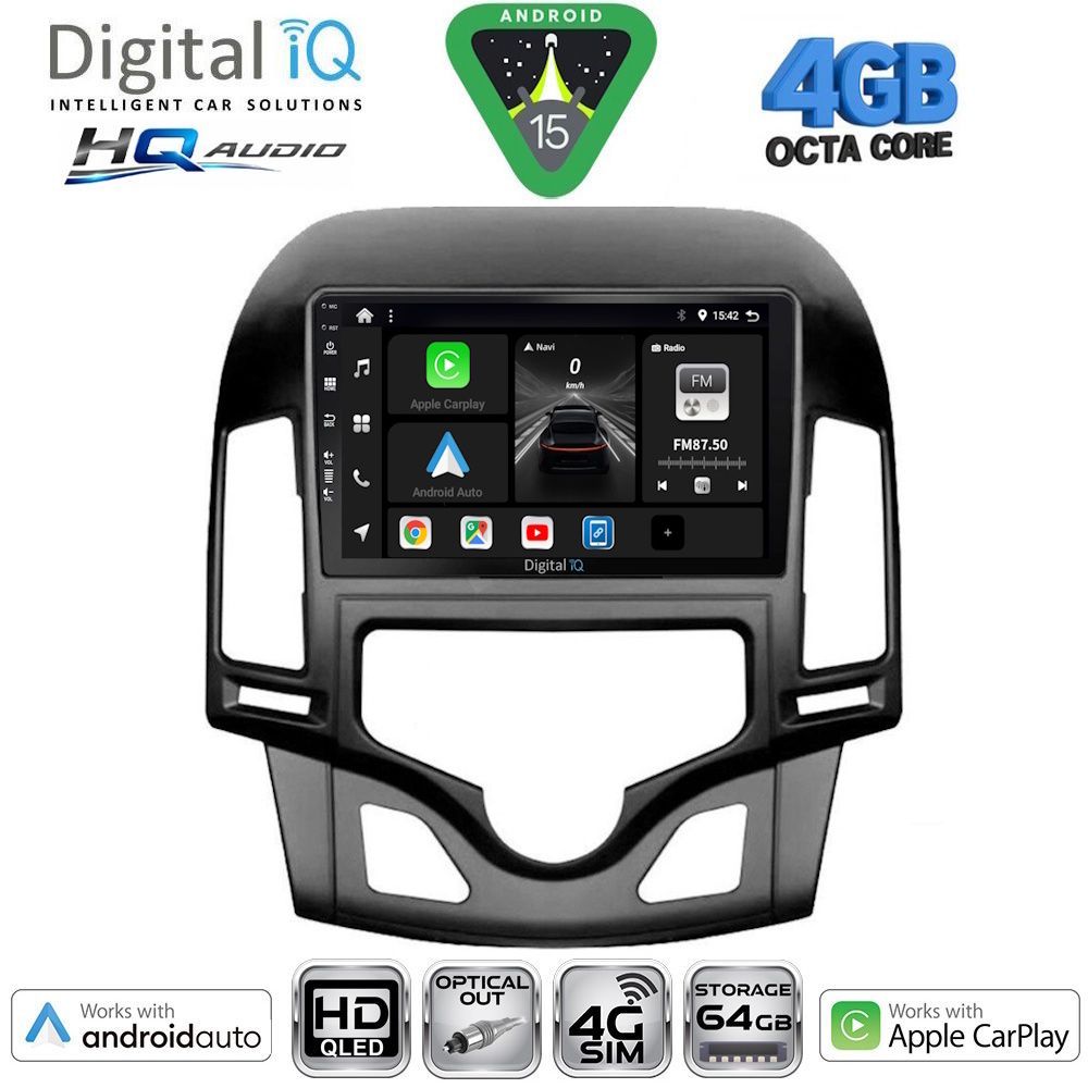DIGITAL IQ BXK 19231_CPAA CLIMA (9inc) MULTIMEDIA TABLET for HYUNDAI i30 mod. 2007-2012 DIGITAL IQ BXK 19231_CPAA CLIMA (9inc) MULTIMEDIA TABLET for HYUNDAI i30 mod. 2007-2012