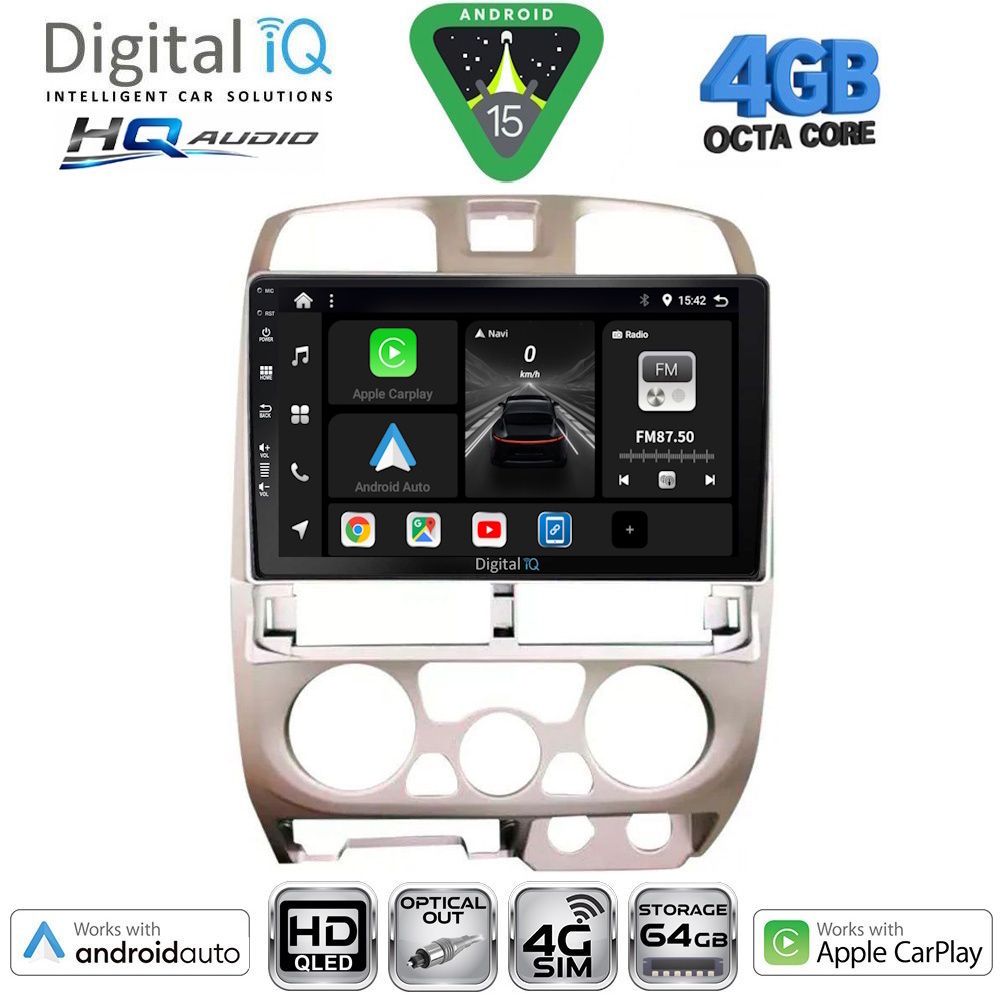 DIGITAL IQ BXK 19253SL_CPAA (9inc) MULTIMEDIA TABLET for ISUZU D-MAX mod. 2002-2008 (SILVER) DIGITAL IQ BXK 19253SL_CPAA (9inc) MULTIMEDIA TABLET for ISUZU D-MAX mod. 2002-2008 (SILVER)