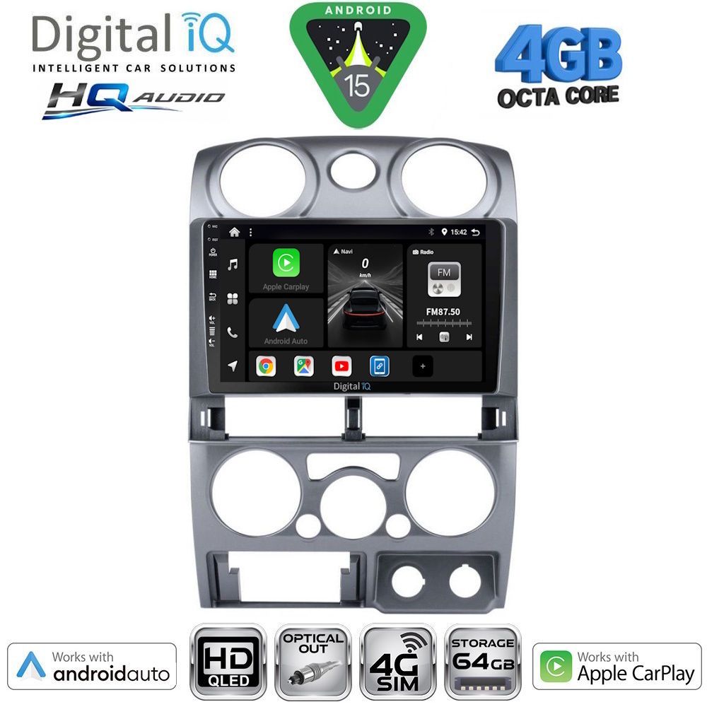 DIGITAL IQ BXK 19254SL_CPAA (9inc) MULTIMEDIA TABLET for ISUZU D-MAX mod. 2008-2012 (SILVER) DIGITAL IQ BXK 19254SL_CPAA (9inc) MULTIMEDIA TABLET for ISUZU D-MAX mod. 2008-2012 (SILVER)