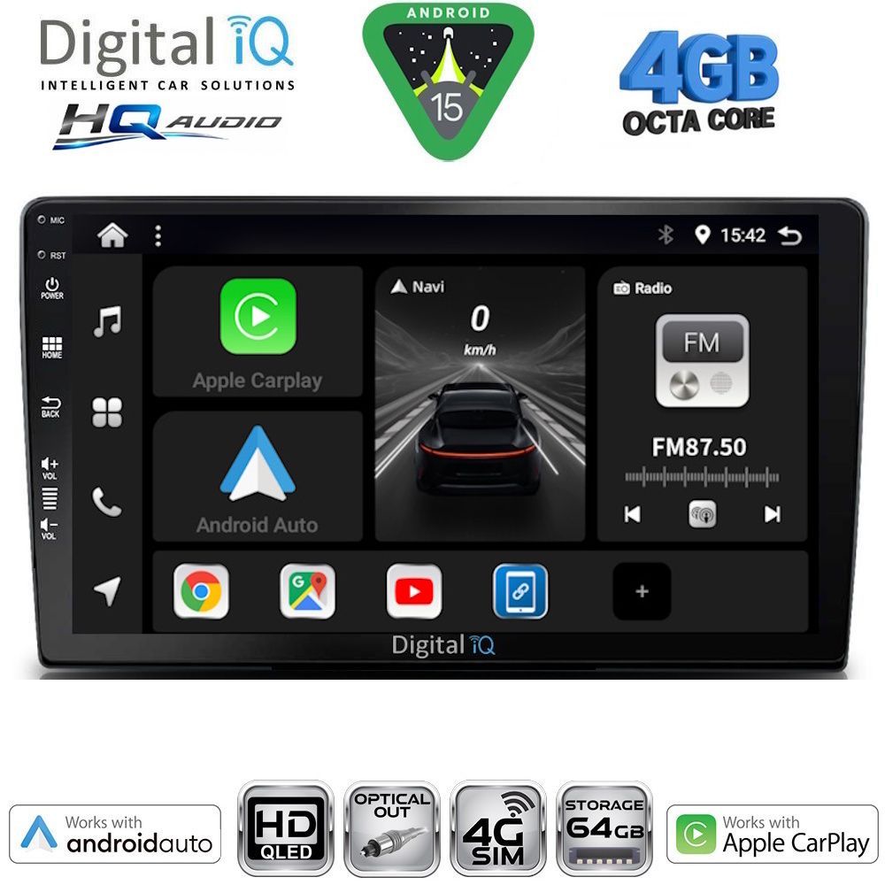 DIGITAL IQ BXK 19722_CPAA (9inc) MULTIMEDIA TABLET for TOYOTA LANDCRUISER mod. 1998-2003 DIGITAL IQ BXK 19722_CPAA (9inc) MULTIMEDIA TABLET for TOYOTA LANDCRUISER mod. 1998-2003