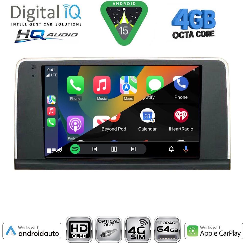 DIGITAL IQ BXK 19059_CPAA (9inc) (CIC) MULTIMEDIA TABLET for BMW X3 (F25) mod. 2011-2013 DIGITAL IQ BXK 19059_CPAA (9inc) (CIC) MULTIMEDIA TABLET for BMW X3 (F25) mod. 2011-2013