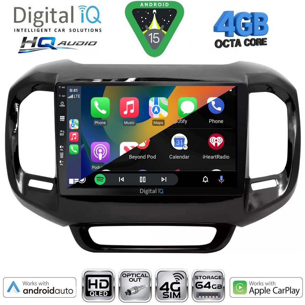 DIGITAL IQ BXK 19127_CPAA (9inc) MULTIMEDIA TABLET for FIAT TORO mod. 2017-2026 DIGITAL IQ BXK 19127_CPAA (9inc) MULTIMEDIA TABLET for FIAT TORO mod. 2017-2026